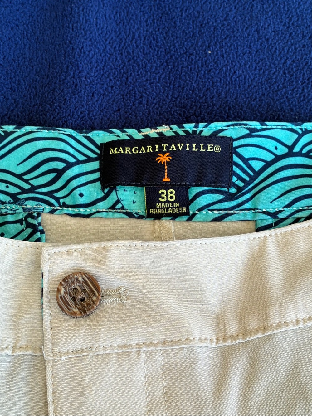 Margaritaville men’s 4-way stretch, quick dry hybrid Shorts 38W 7L - Picture 6 of 8